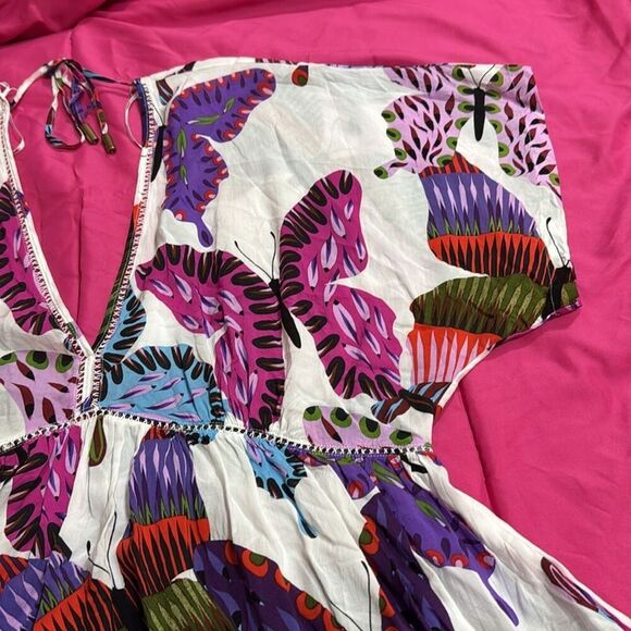 (A5) Desigual. Very fluid and fresh short tunic made of LenzingEcovero. - Picture 10 of 13